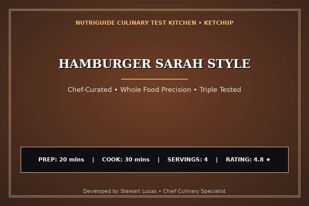 Hamburger Sarah Style