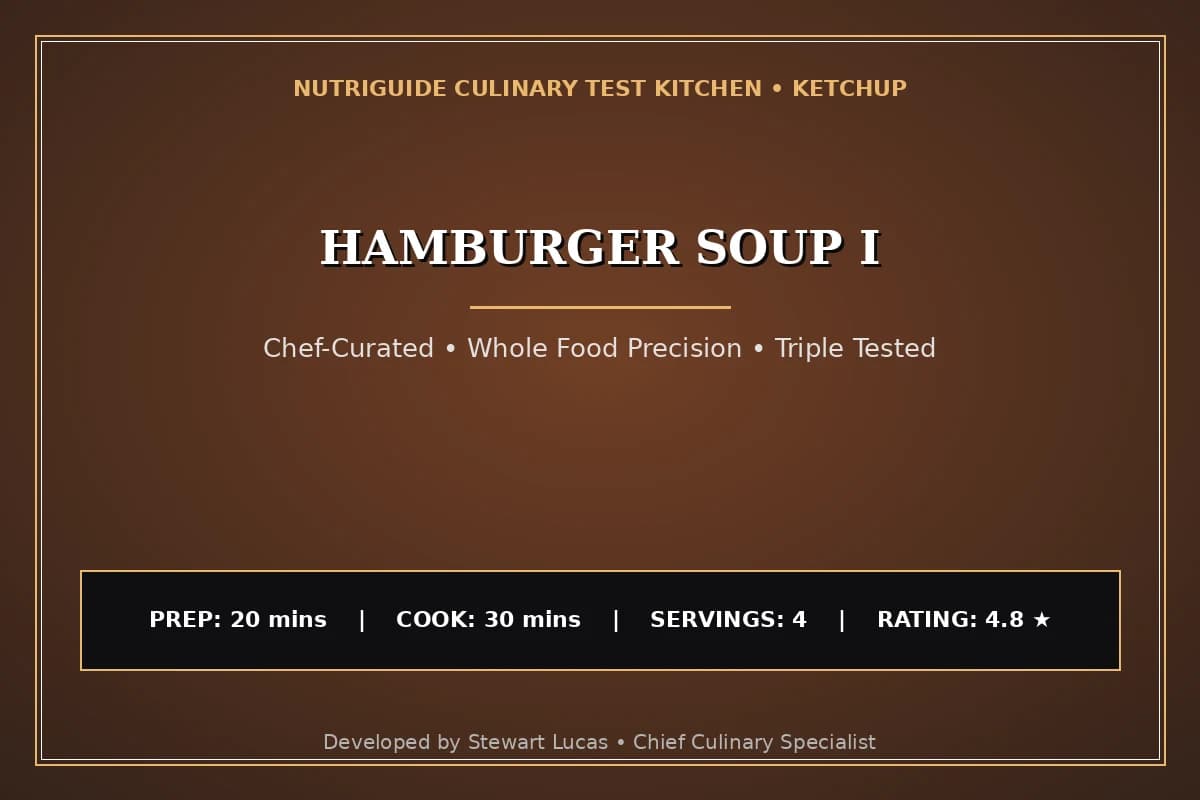 Hamburger Soup I