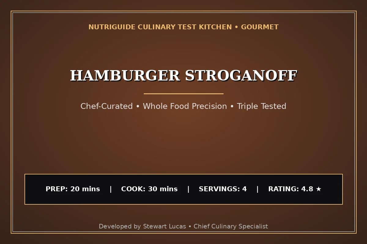 Hamburger Stroganoff