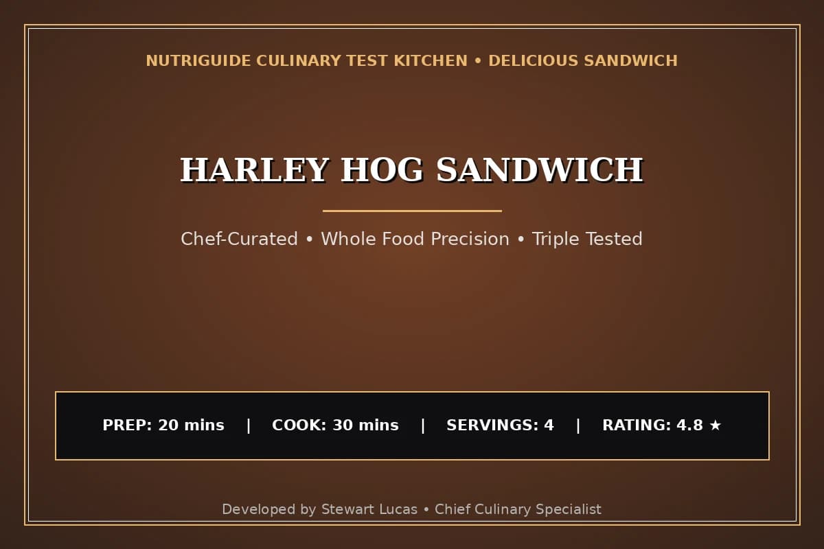 Harley Hog Sandwich