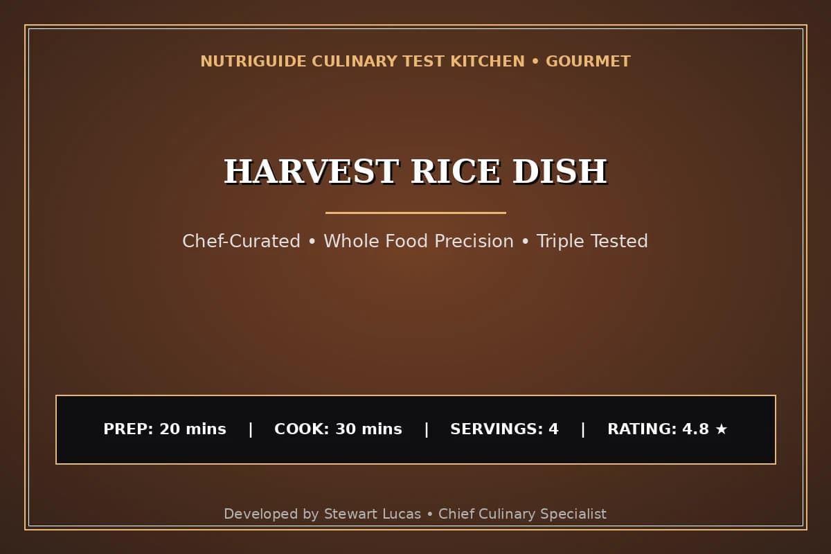 Harvest Rice Dish