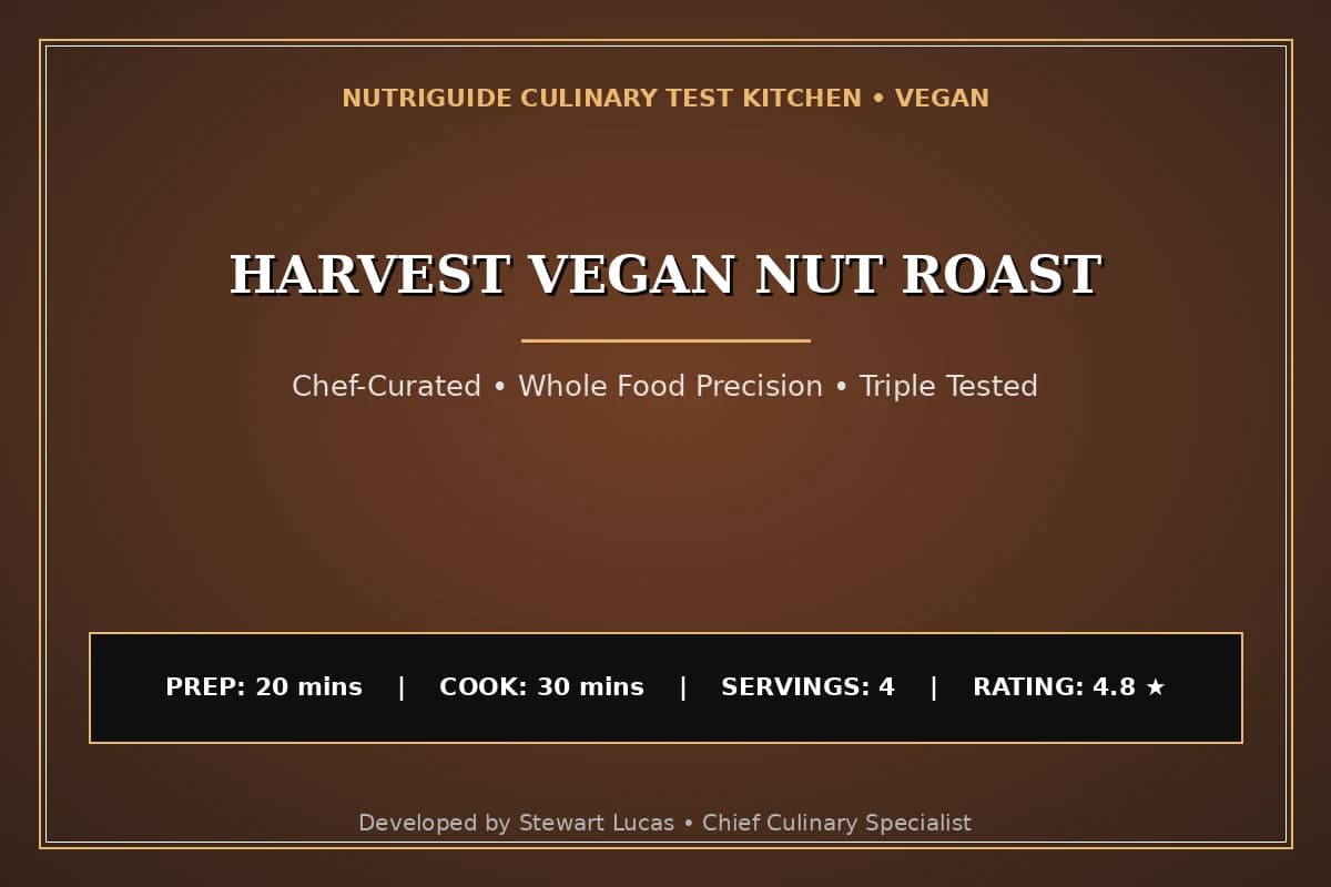 Harvest Vegan Nut Roast