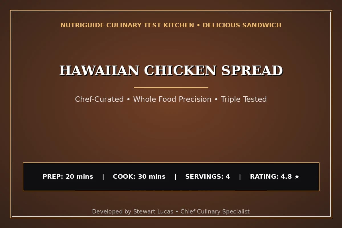 Hawaiian Chicken Spread