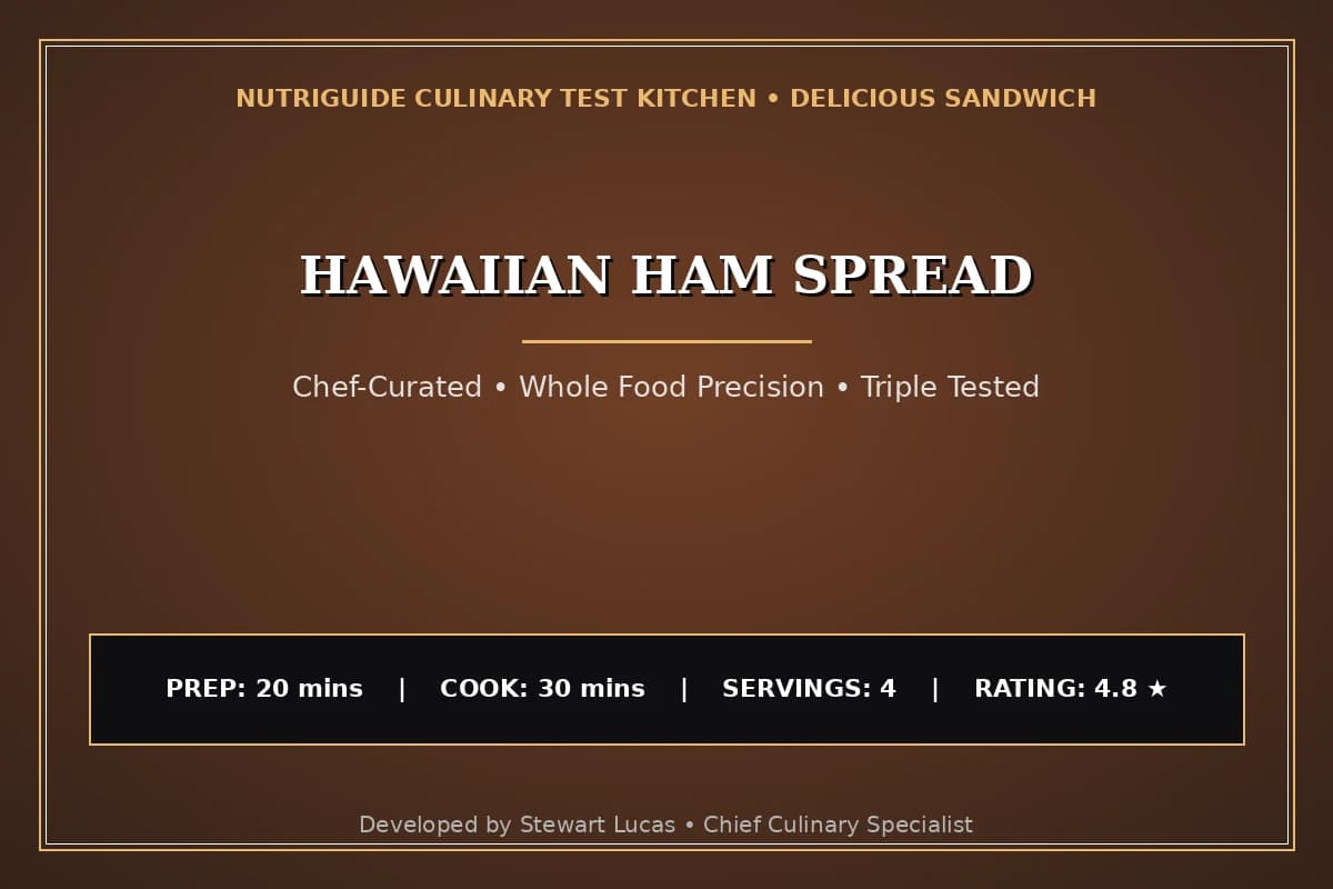 Hawaiian Ham Spread