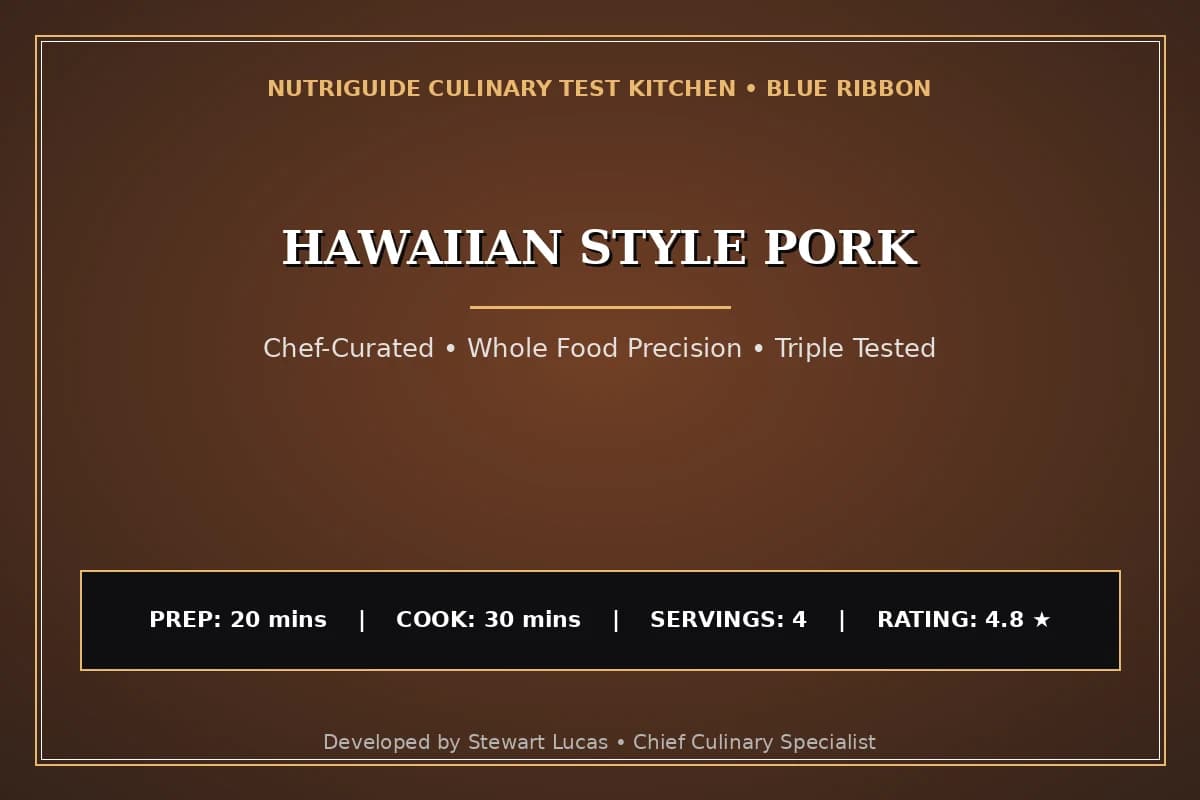 Hawaiian Style Pork