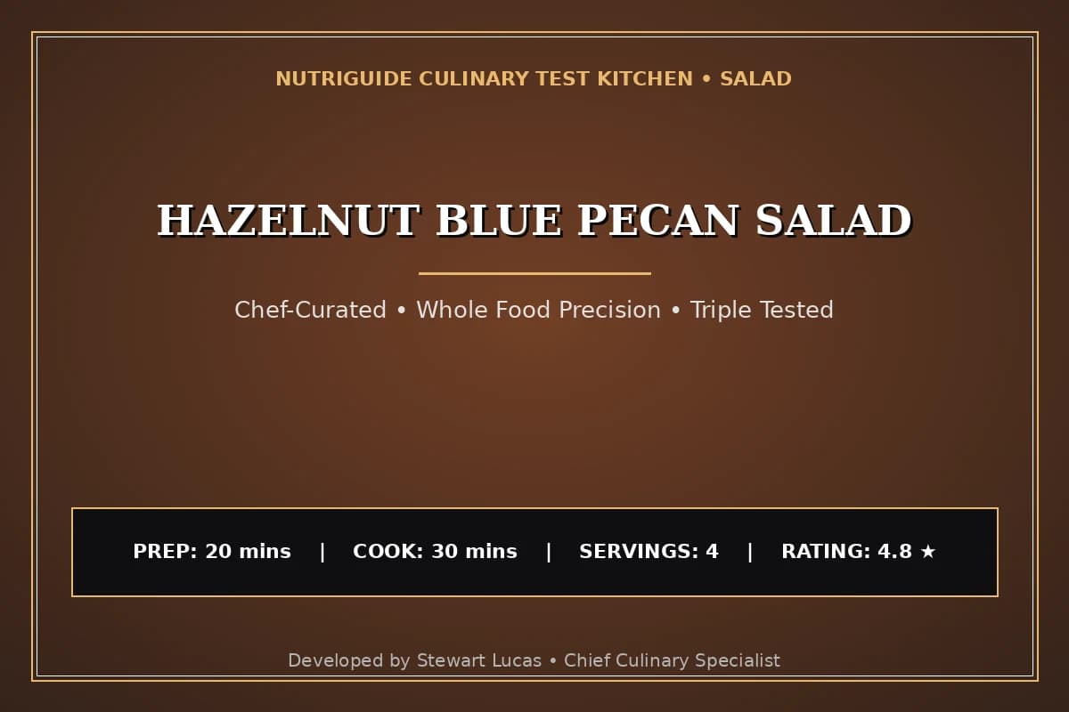 Hazelnut Blue Pecan Salad