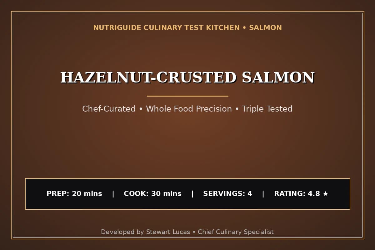 Hazelnut-Crusted Salmon