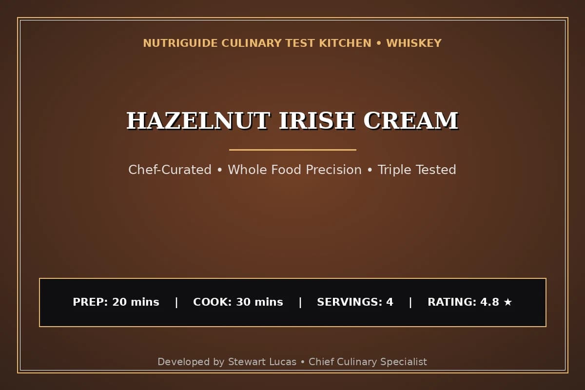 Hazelnut Irish Cream