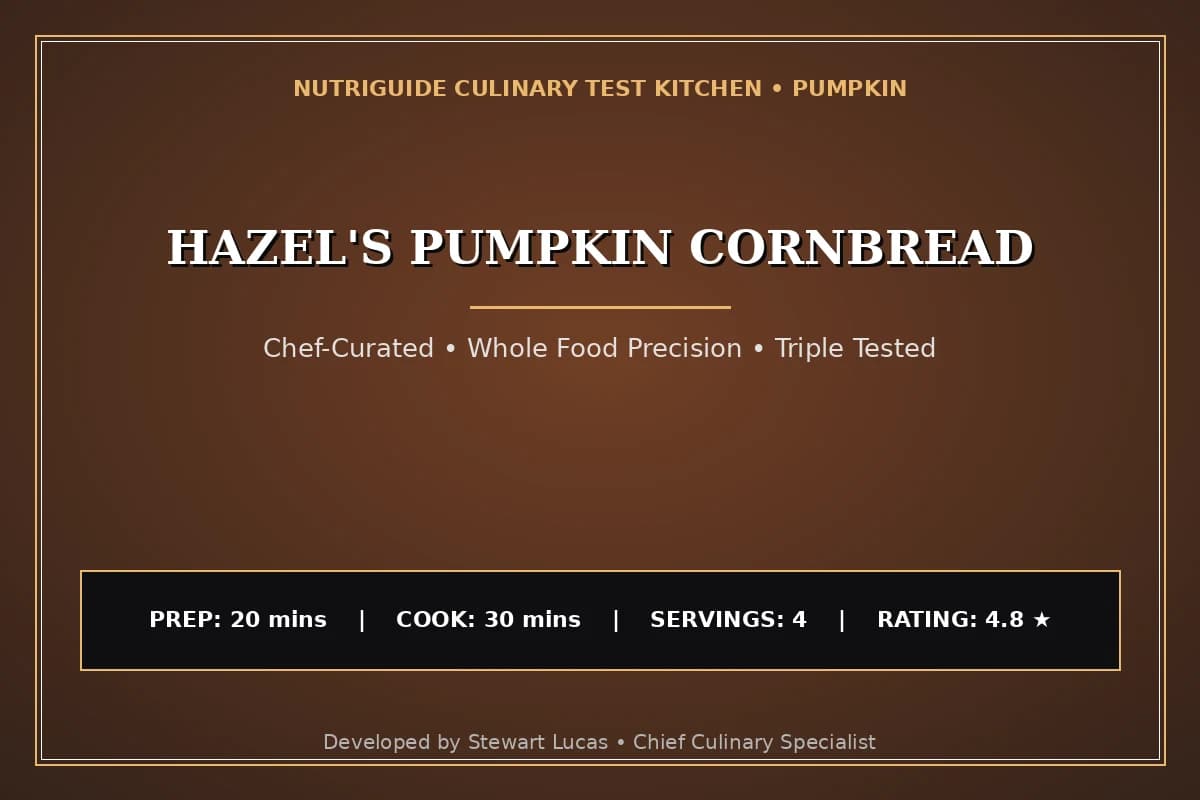 Hazel'S Pumpkin Cornbread