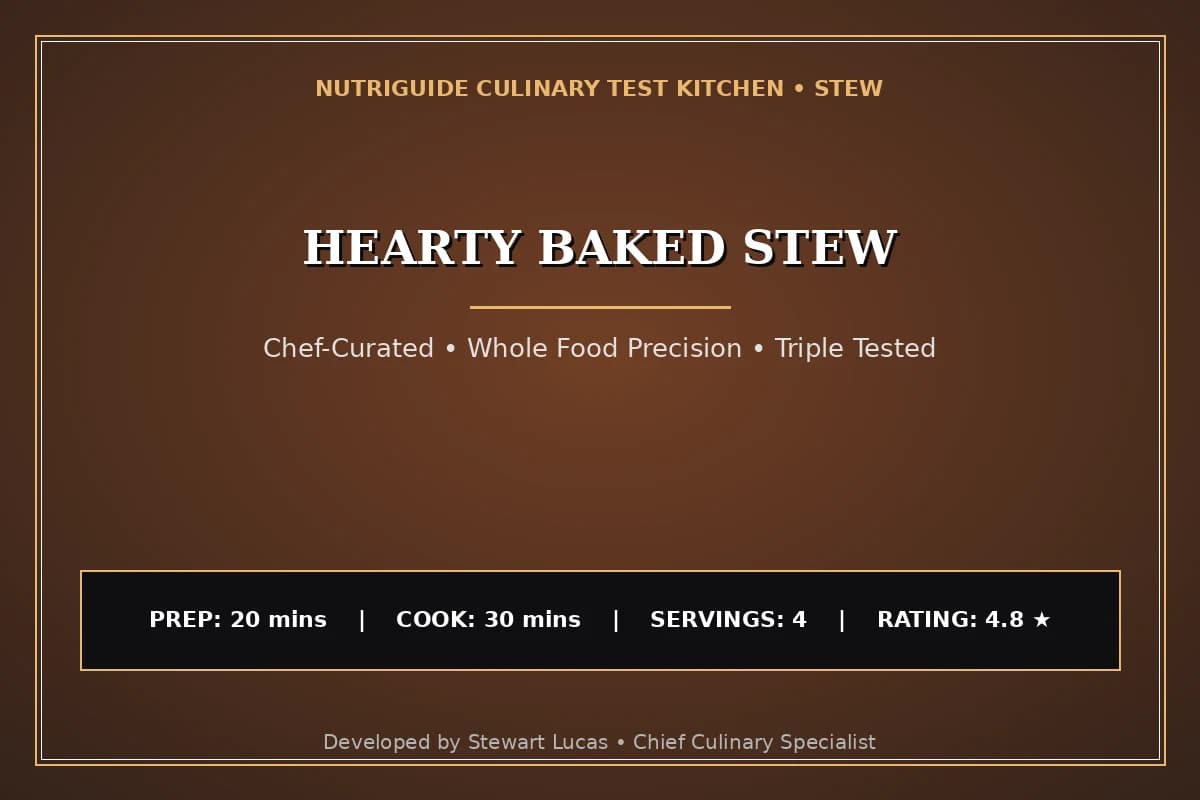 Hearty Baked Stew
