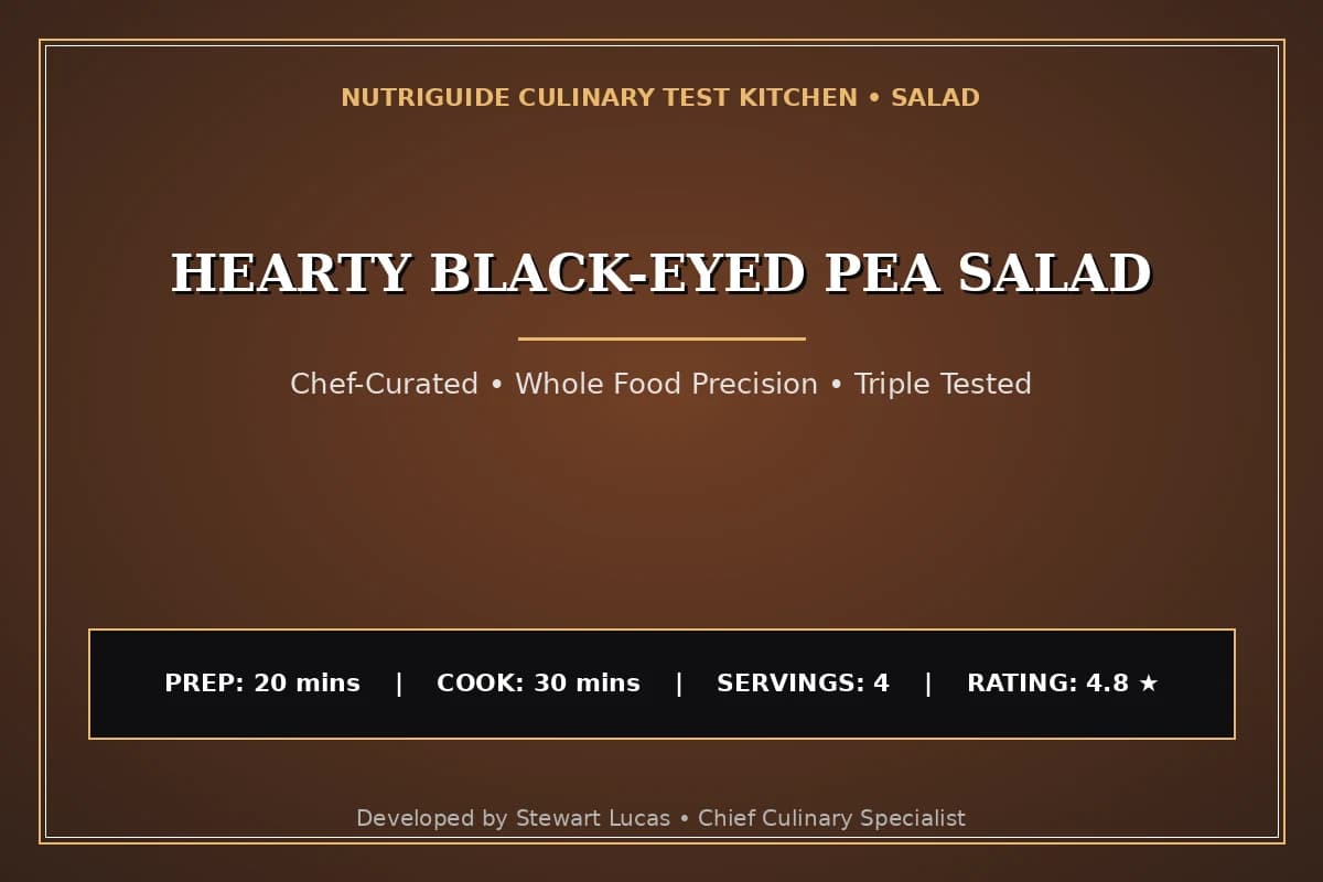 Hearty Black-Eyed Pea Salad