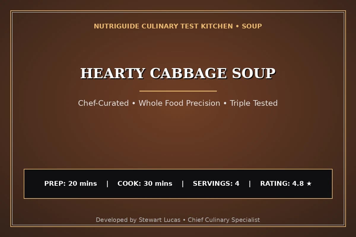 Hearty Cabbage Soup