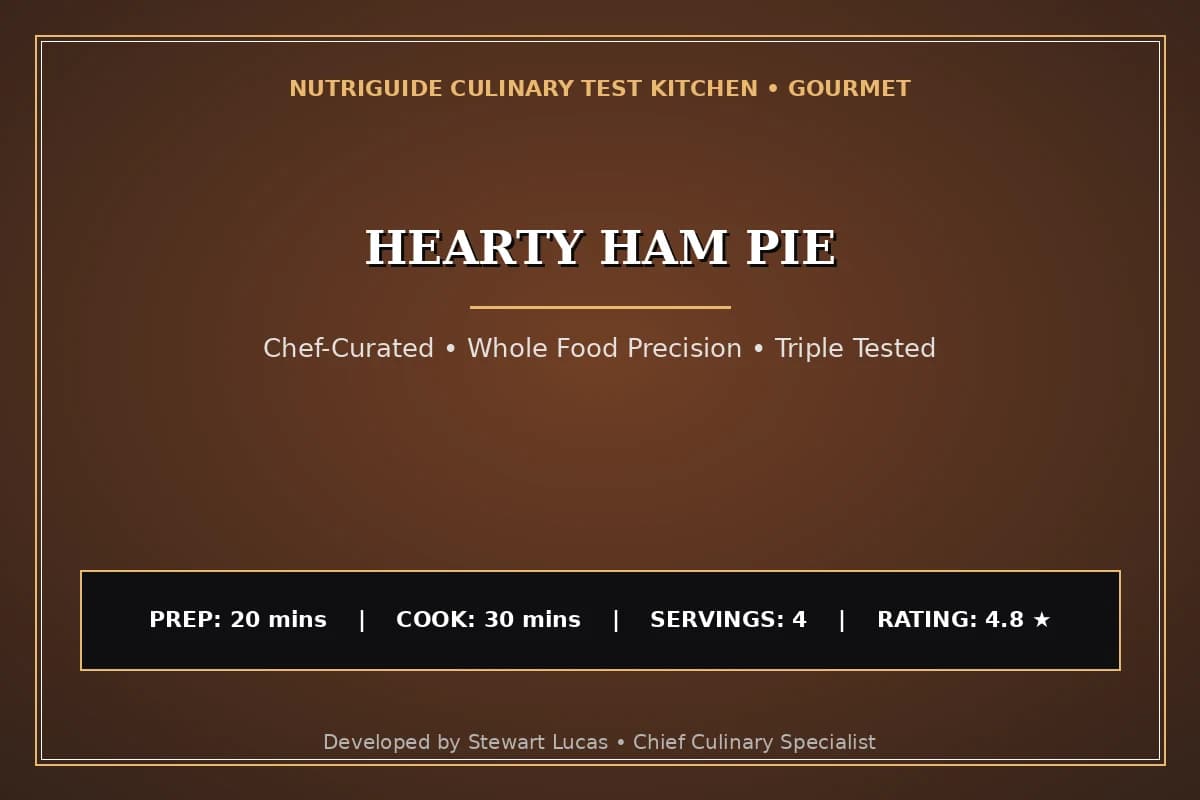 Hearty Ham Pie