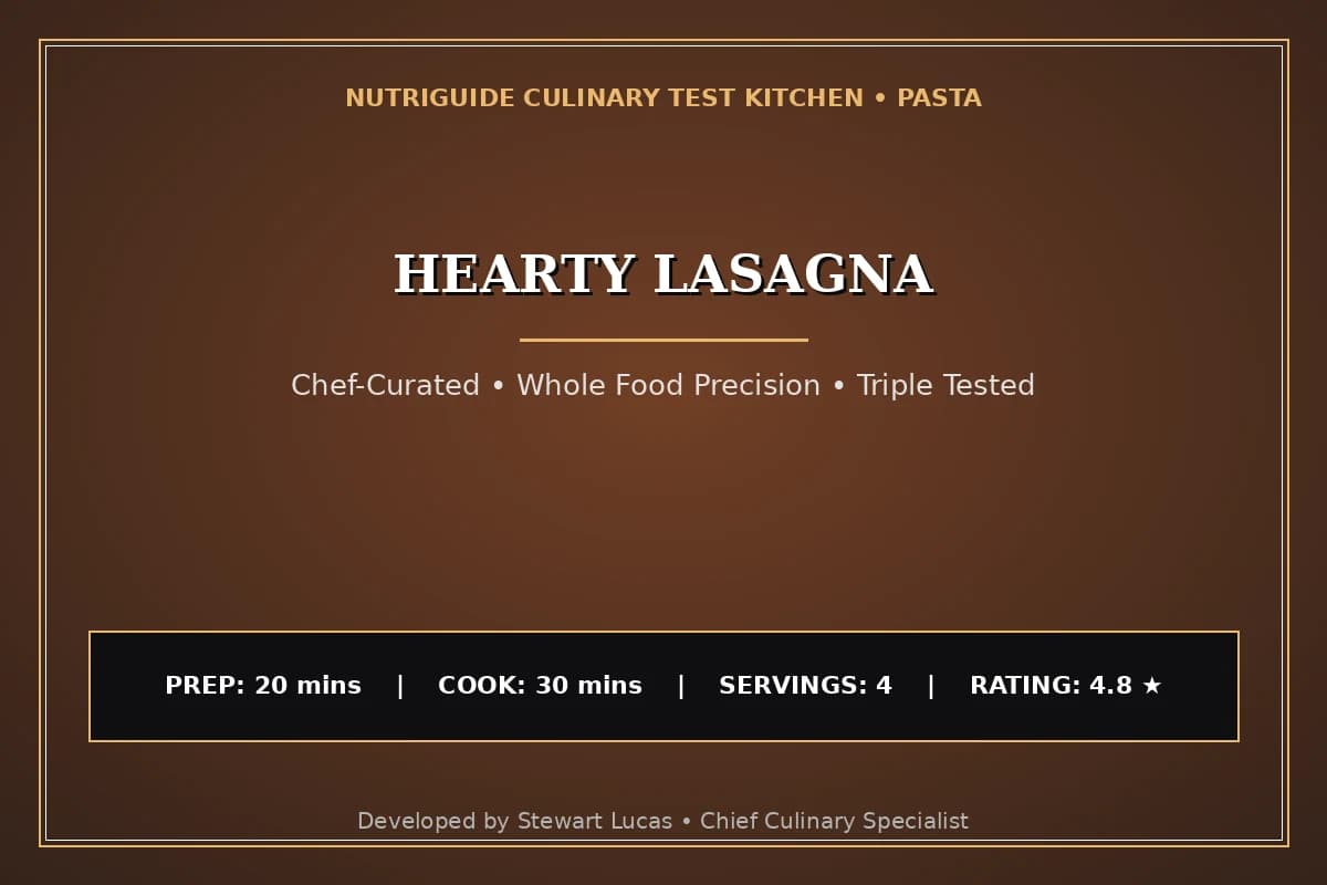 Hearty Lasagna