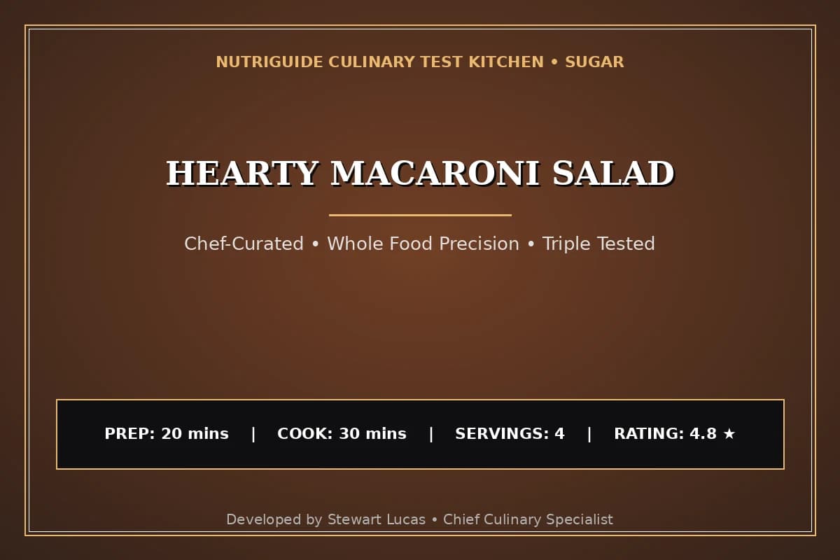 Hearty Macaroni Salad