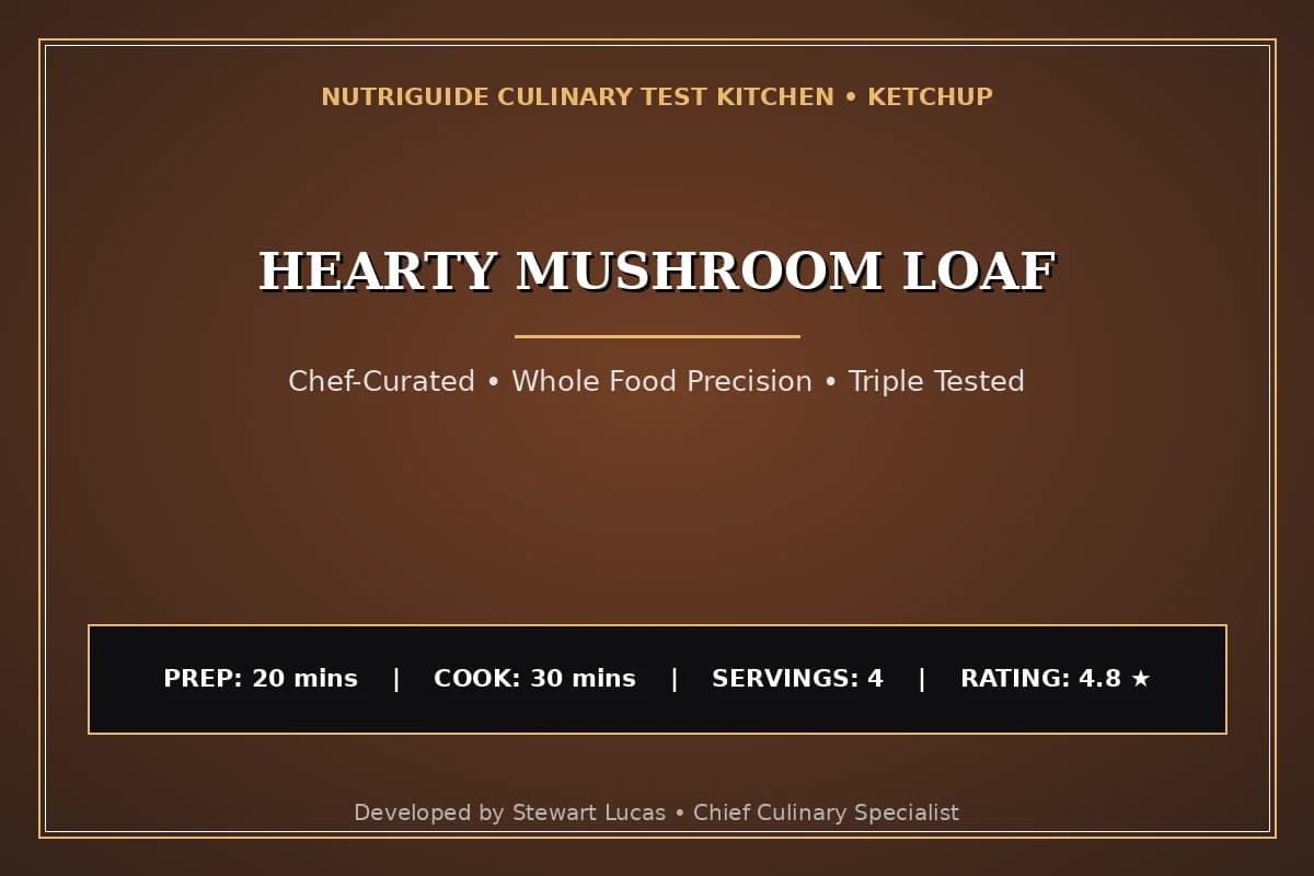 Hearty Mushroom Loaf