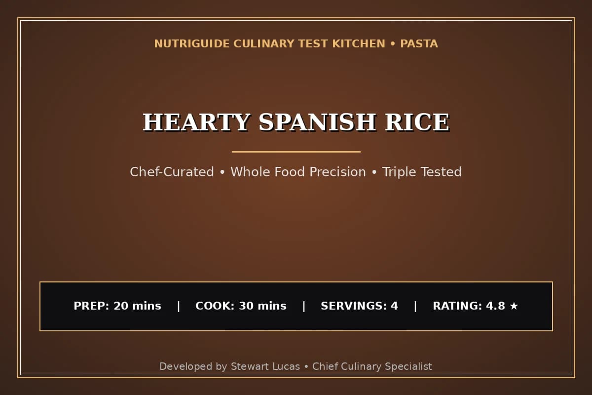Hearty Spanish Rice