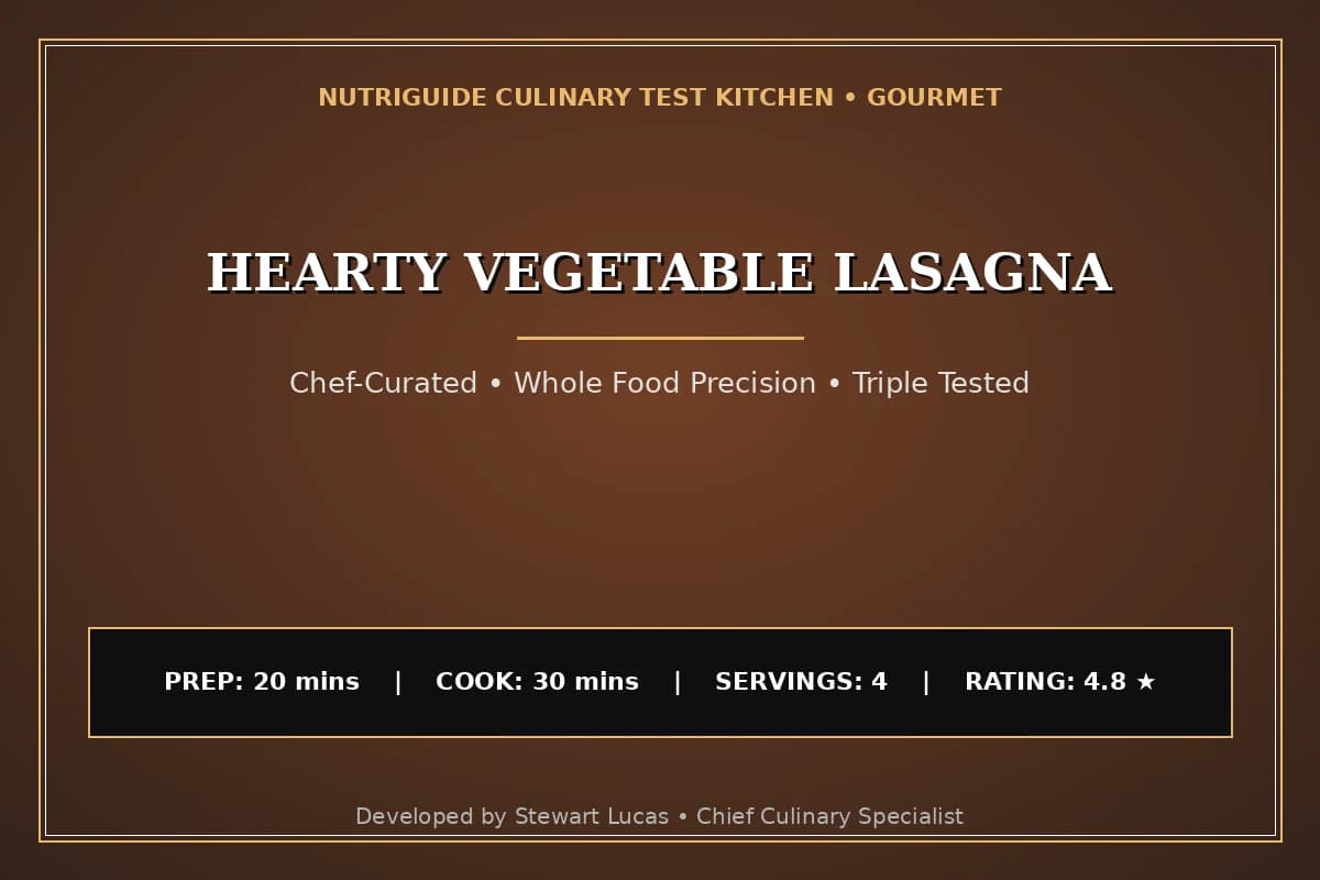 Hearty Vegetable Lasagna
