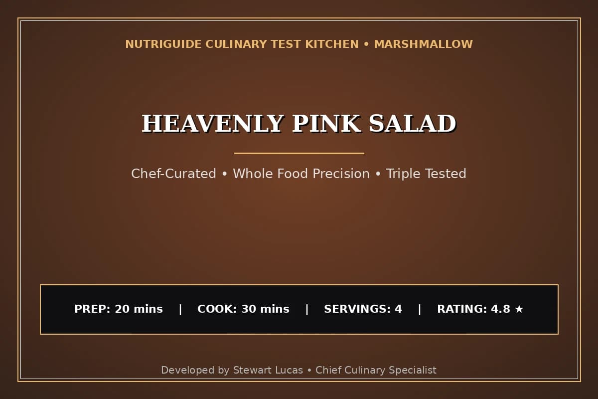 Heavenly Pink Salad