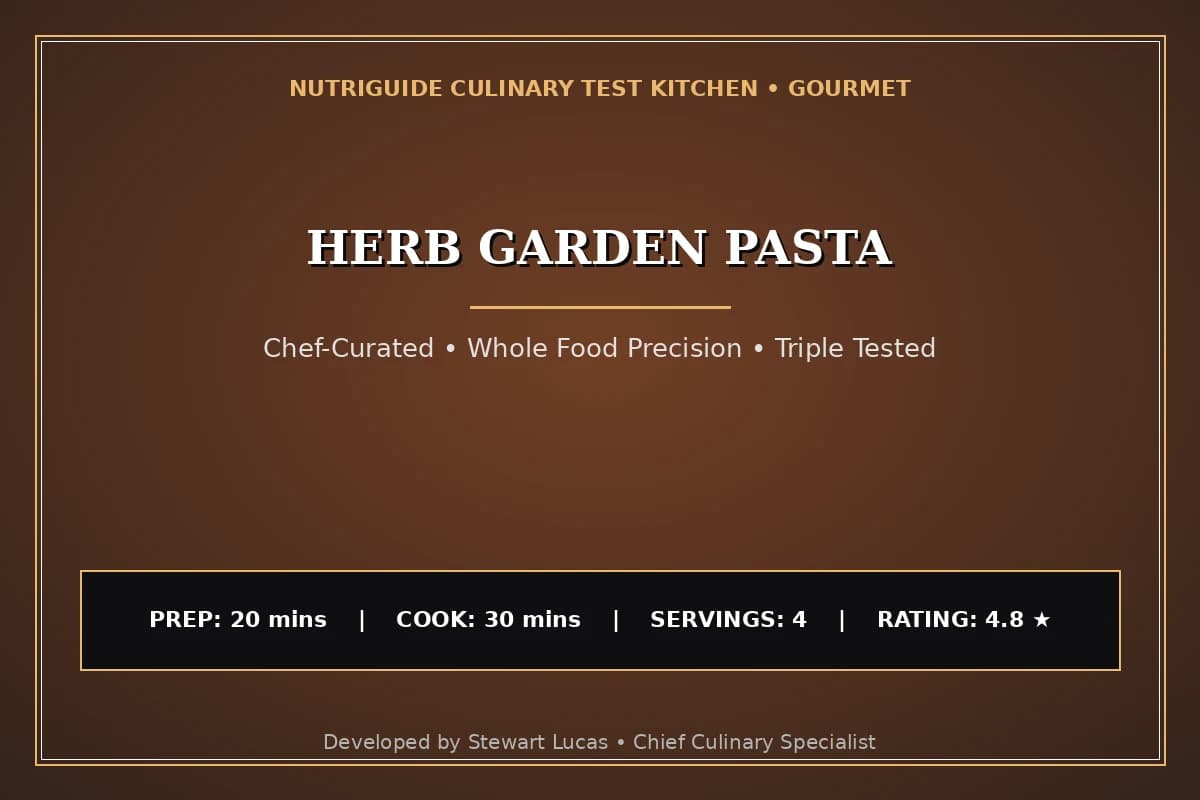 Herb Garden Pasta