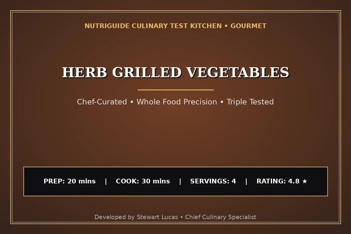 Herb Grilled Vegetables