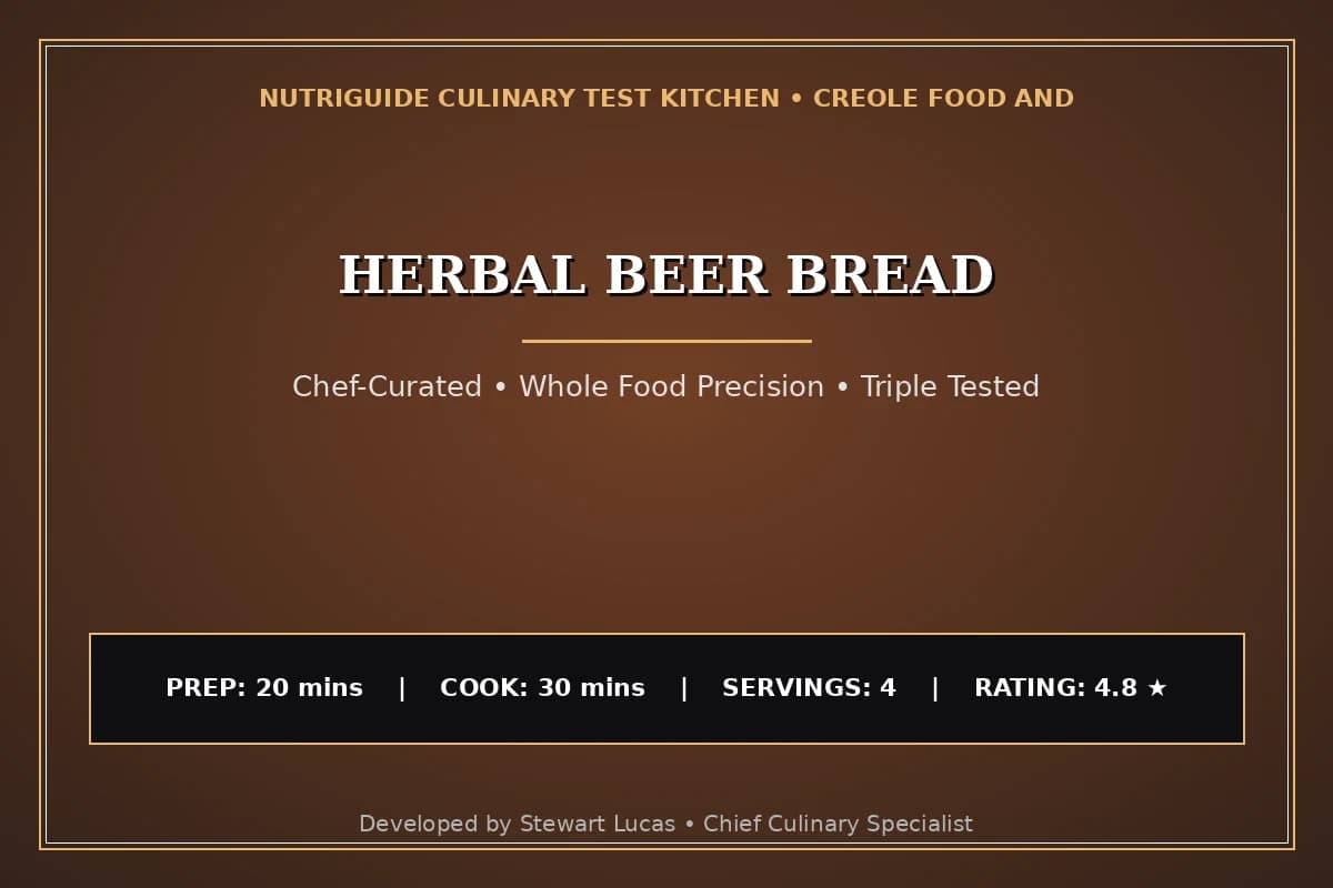 Herbal Beer Bread