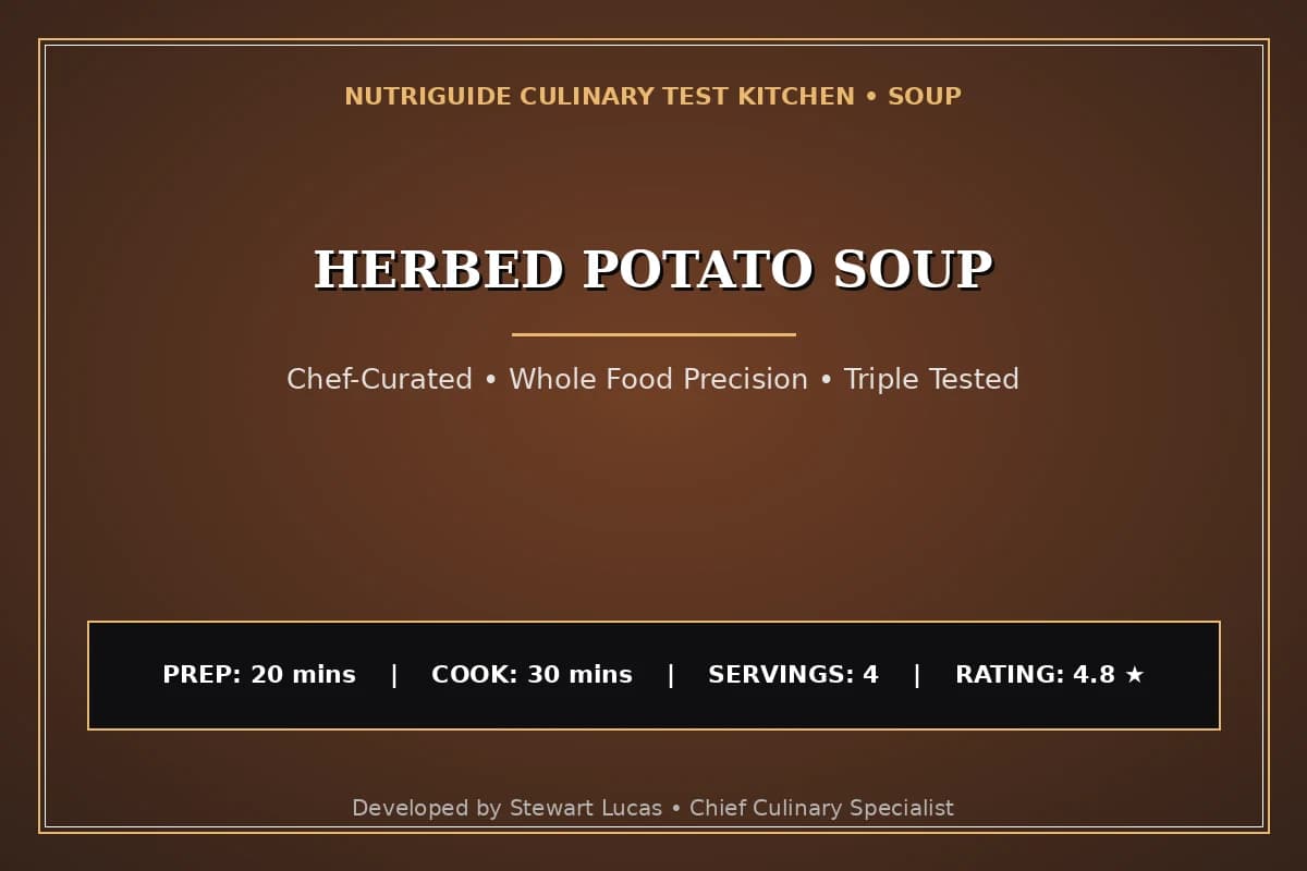 Herbed Potato Soup
