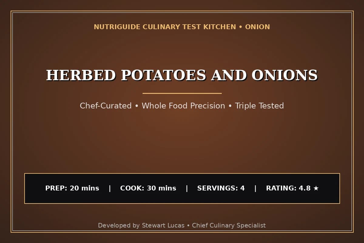 Herbed Potatoes And Onions