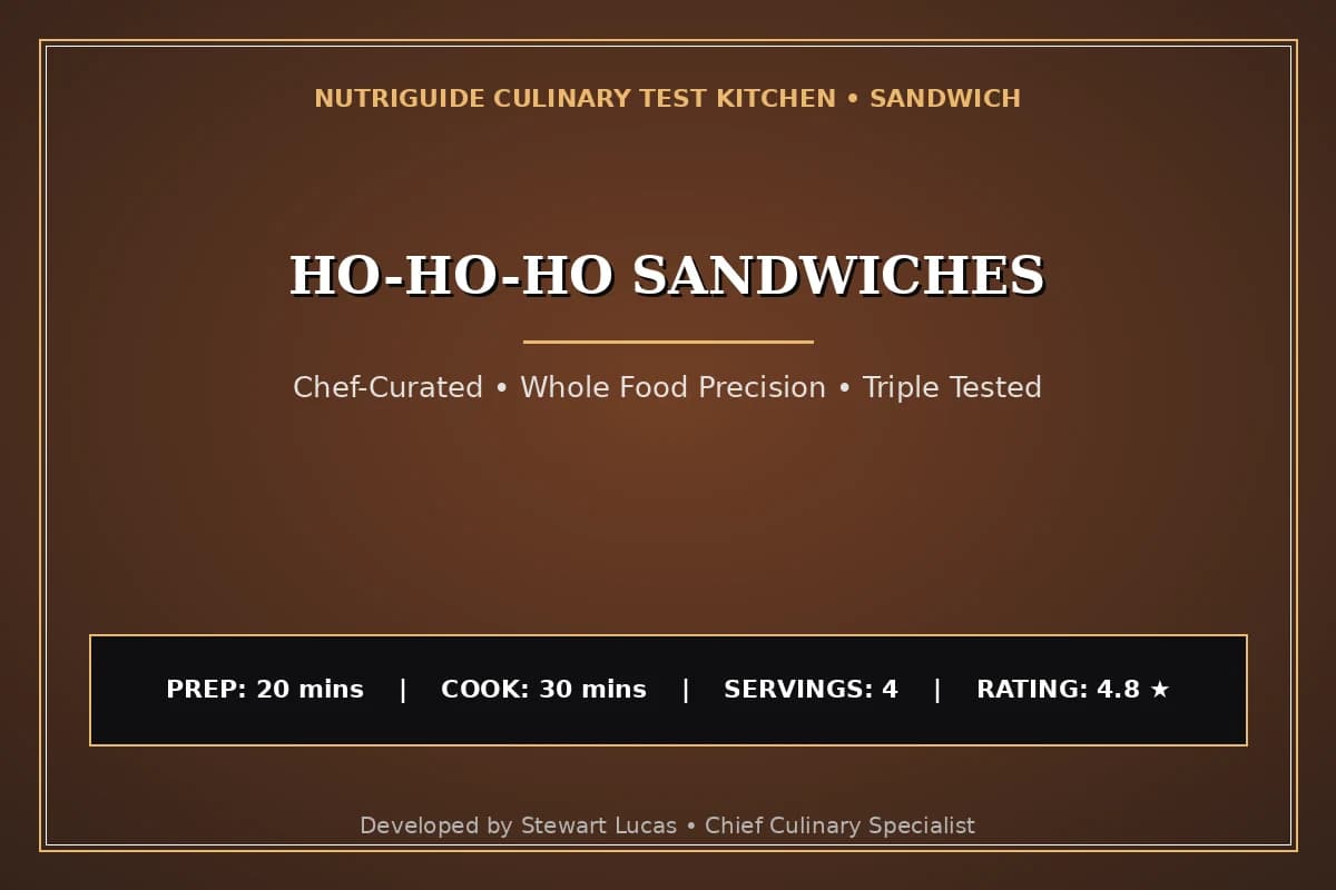Ho-Ho-Ho Sandwiches
