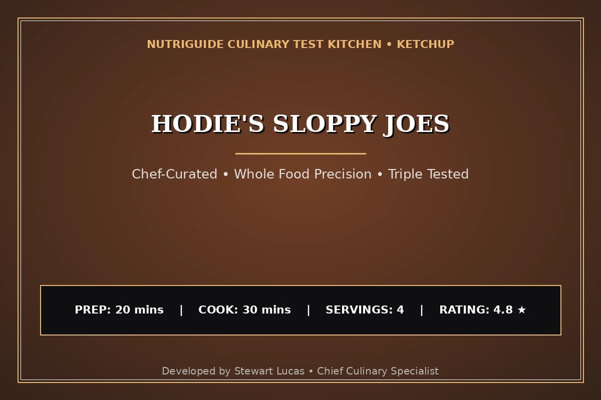 Hodie'S Sloppy Joes