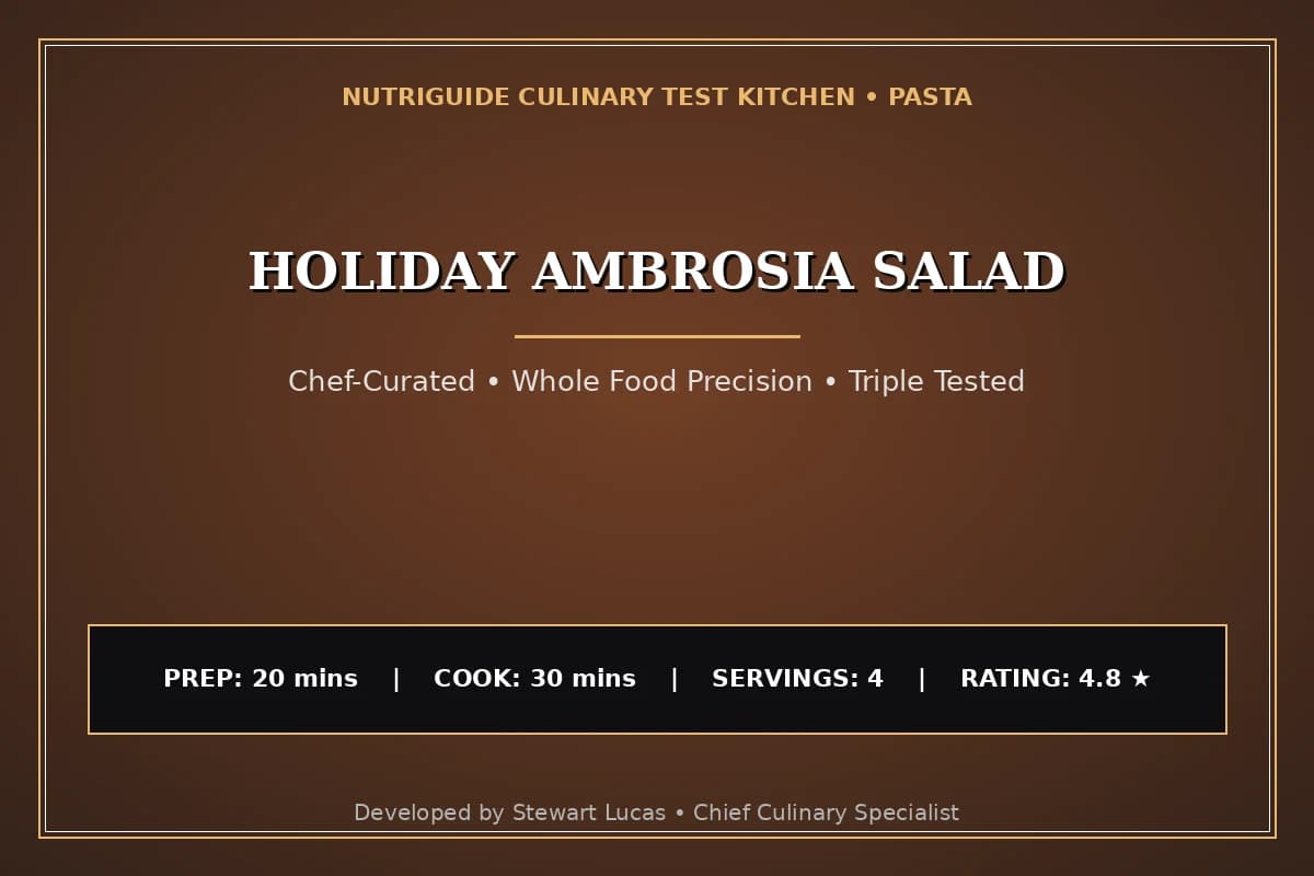 Holiday Ambrosia Salad