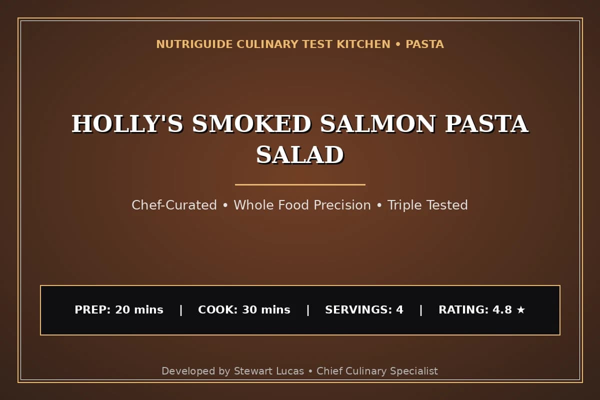 Holly'S Smoked Salmon Pasta Salad