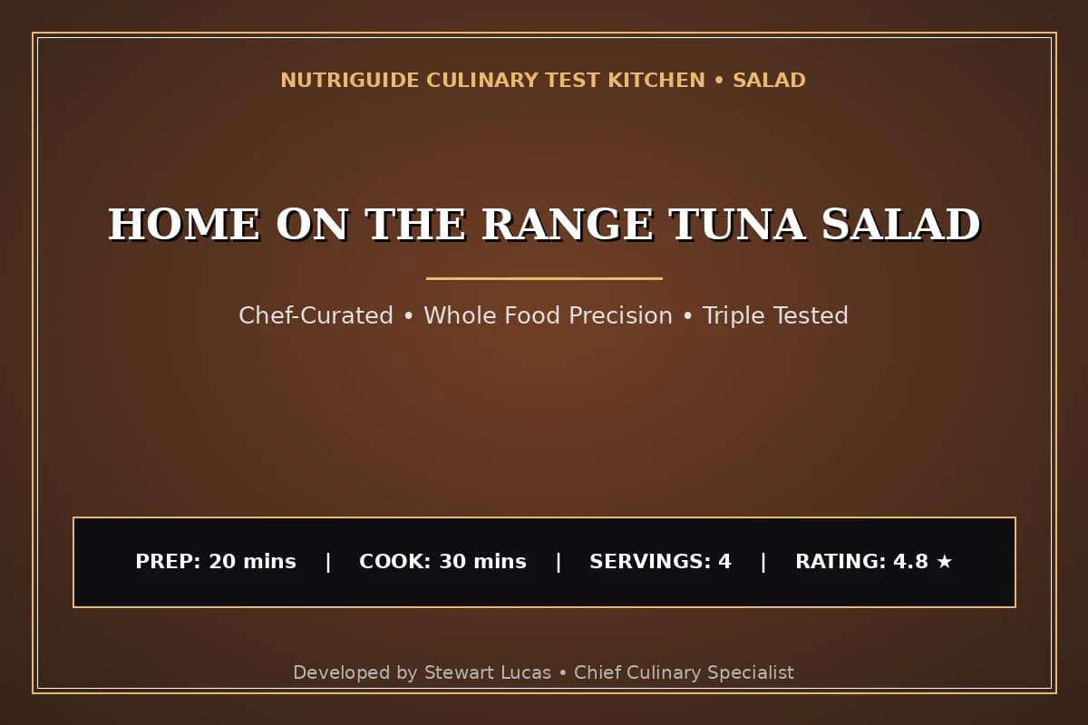 Home On The Range Tuna Salad