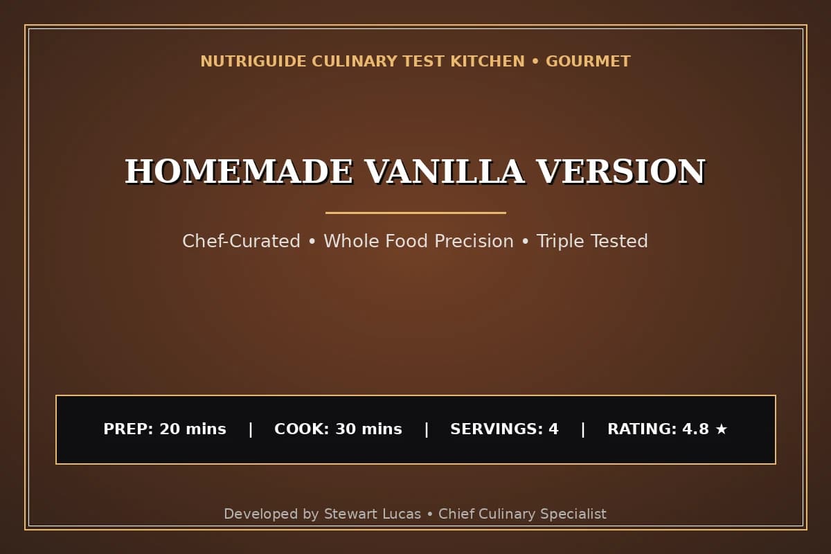Homemade Vanilla Version