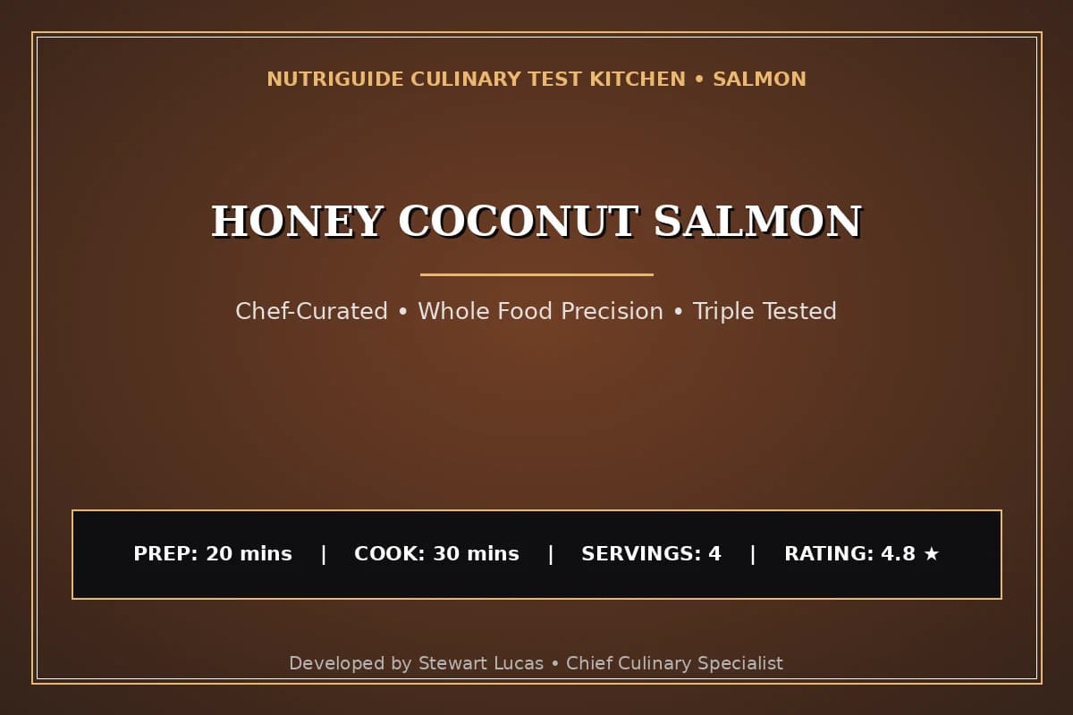 Honey Coconut Salmon