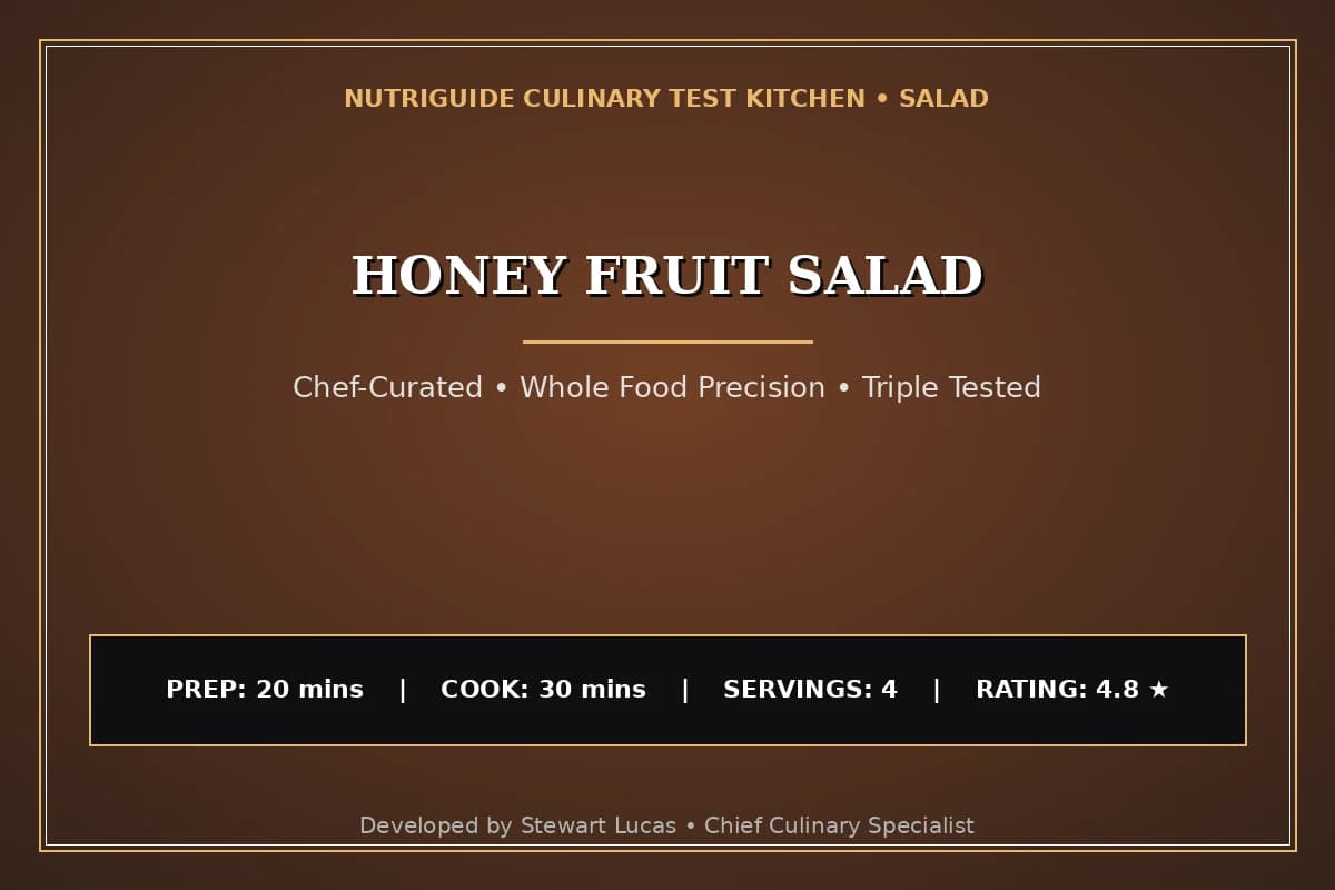 Honey Fruit Salad