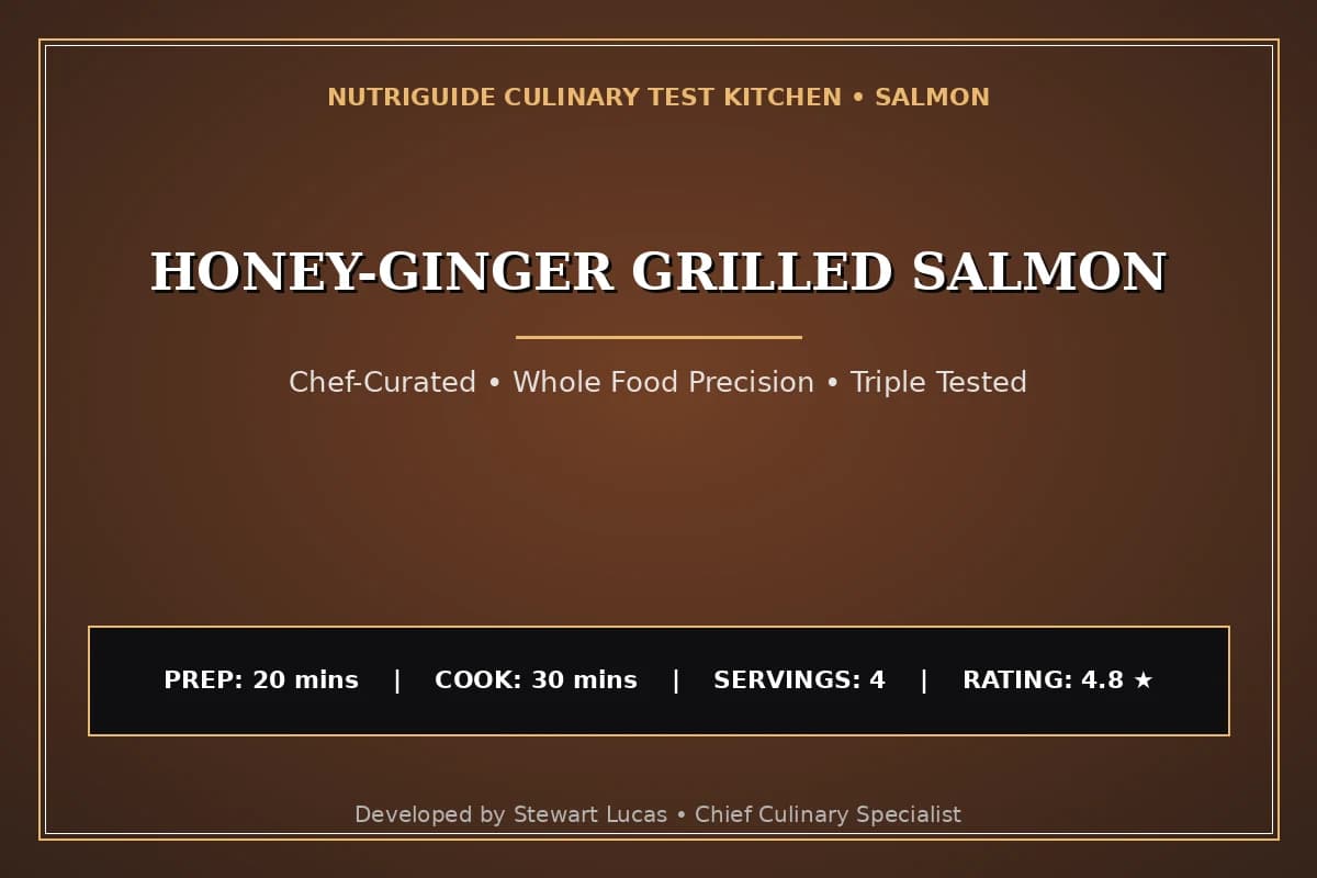 Honey-Ginger Grilled Salmon