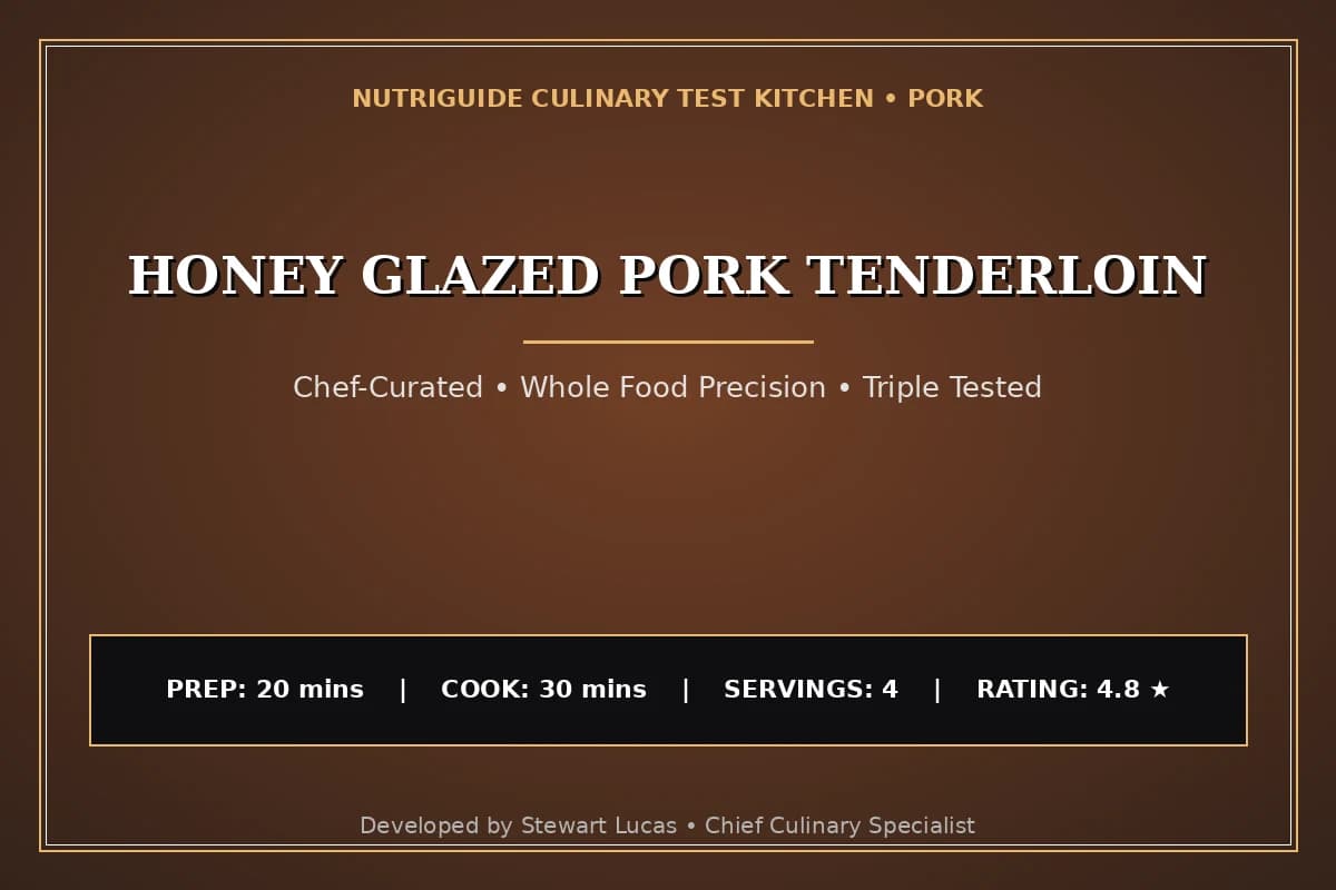 Honey Glazed Pork Tenderloin