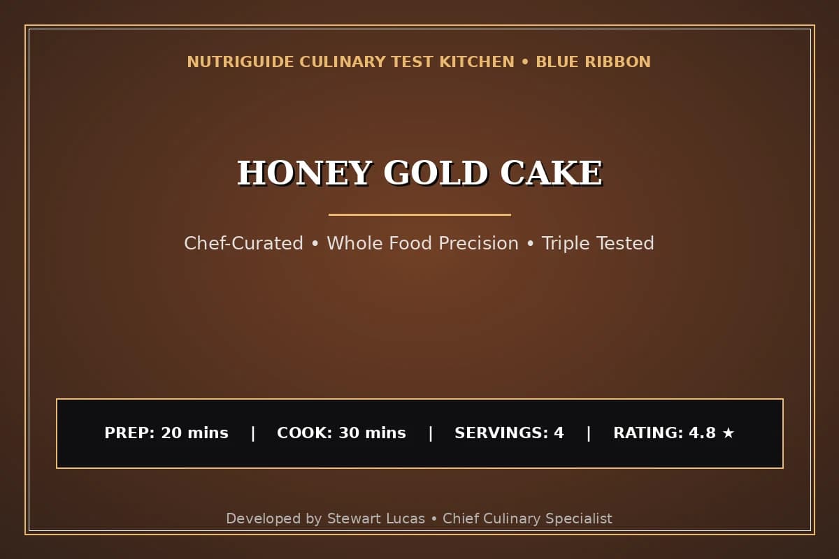 Honey Gold Cake