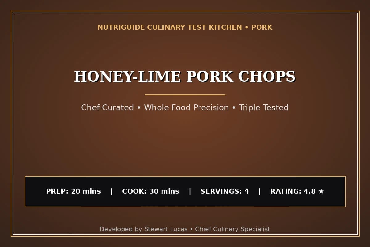 Honey-Lime Pork Chops