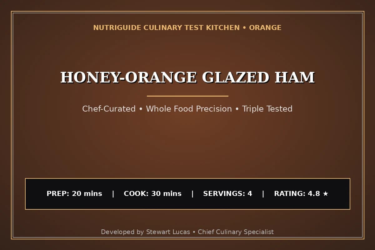 Honey-Orange Glazed Ham