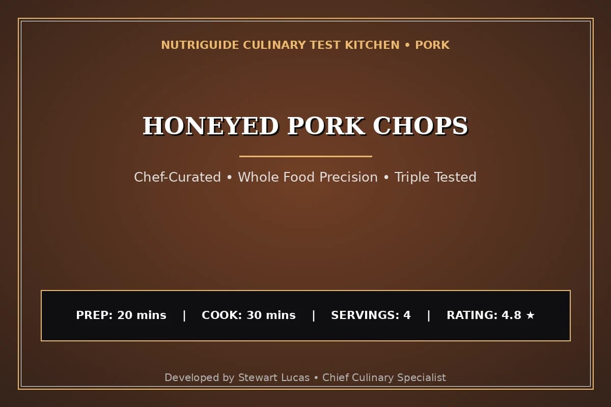 Honeyed Pork Chops