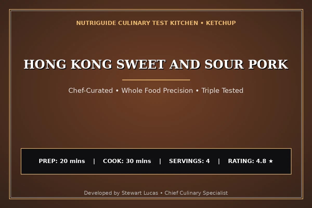 Hong Kong Sweet And Sour Pork