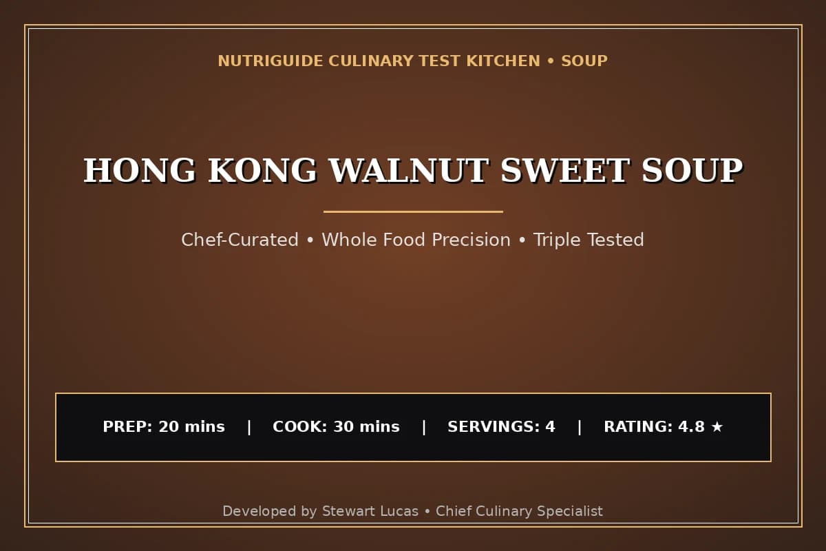Hong Kong Walnut Sweet Soup