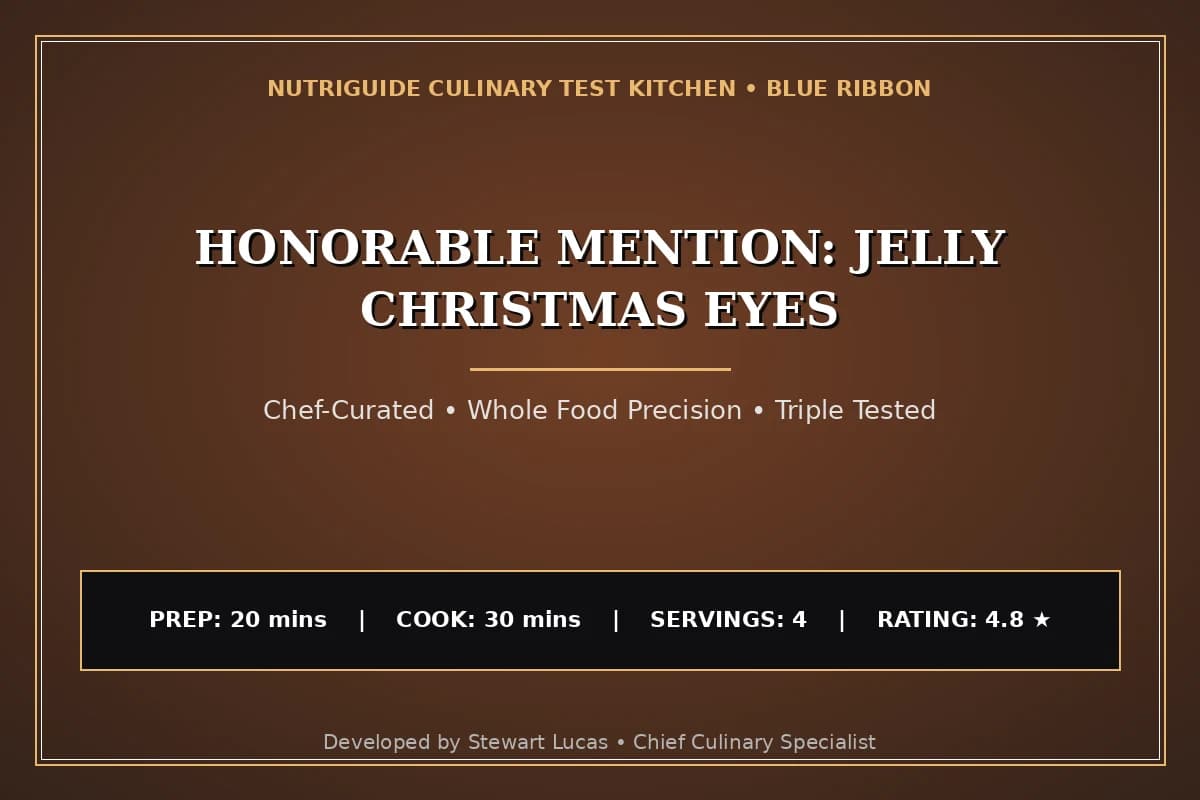 Honorable Mention: Jelly Christmas Eyes