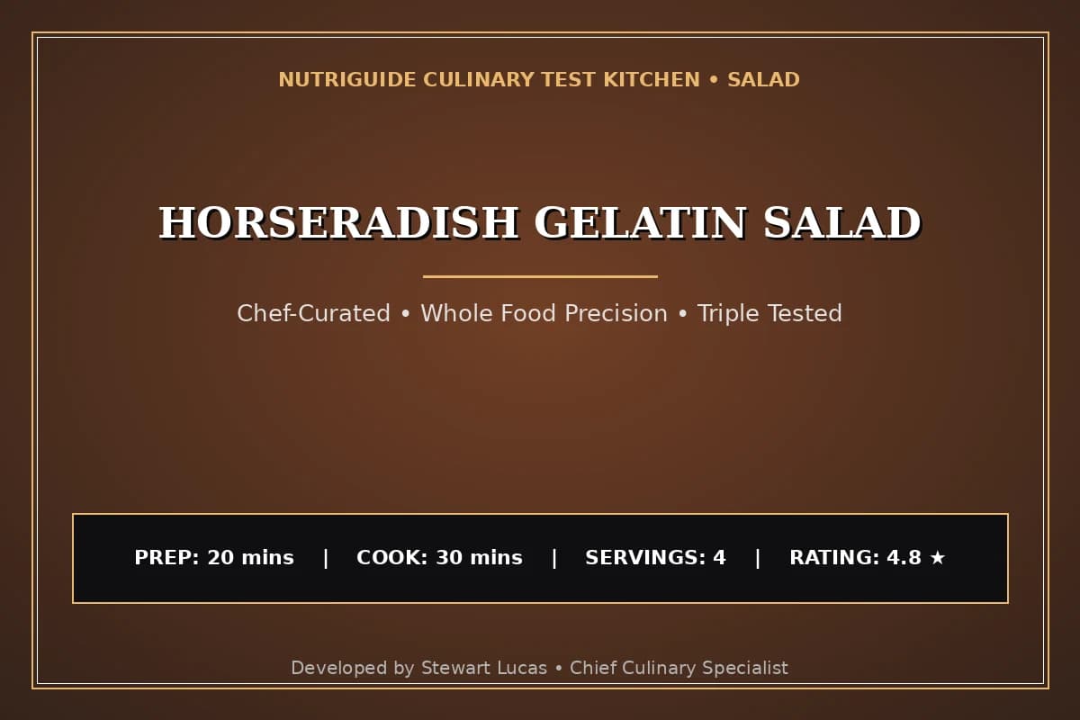 Horseradish Gelatin Salad