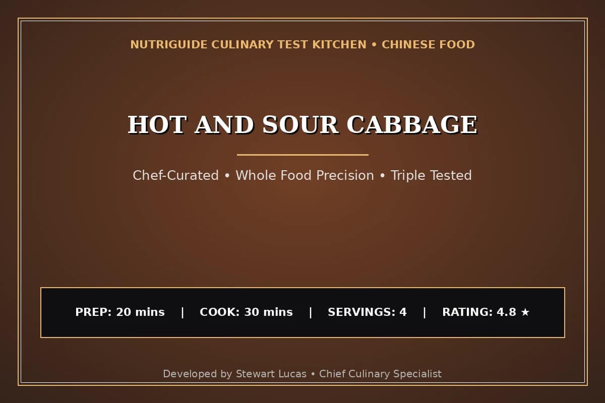 Hot And Sour Cabbage