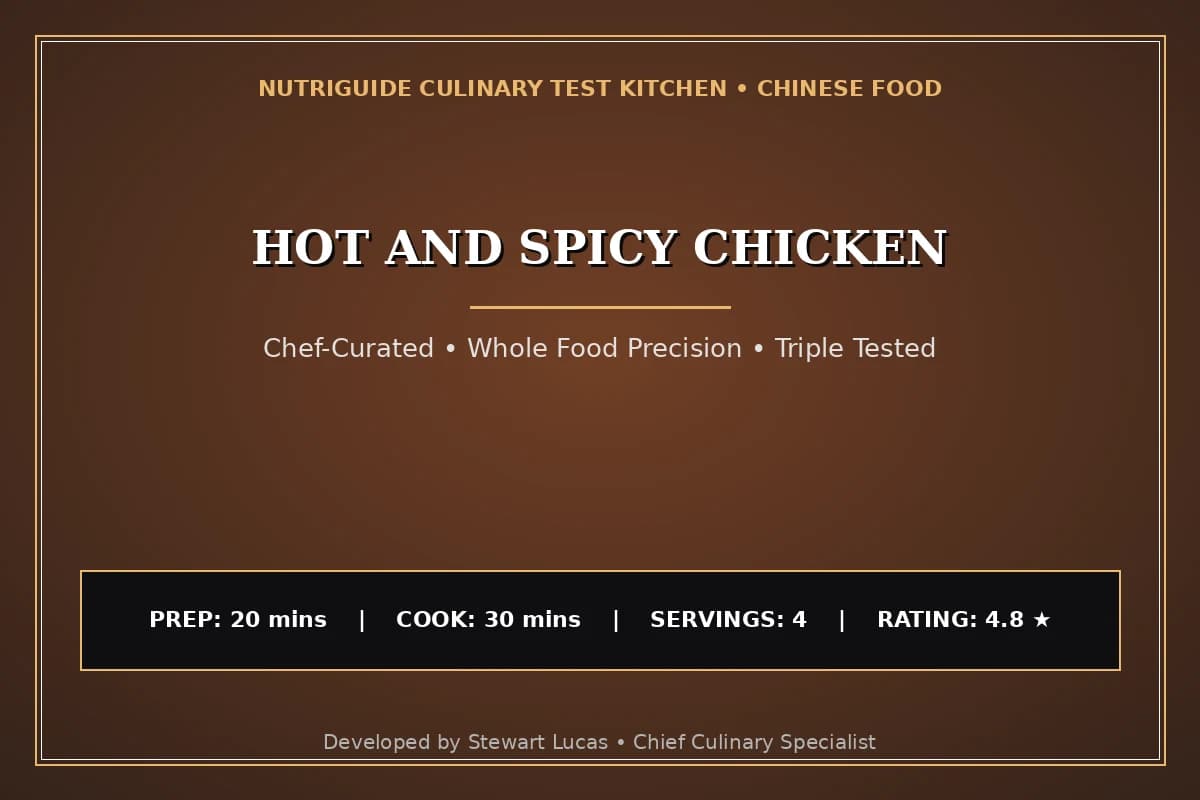 Hot And Spicy Chicken