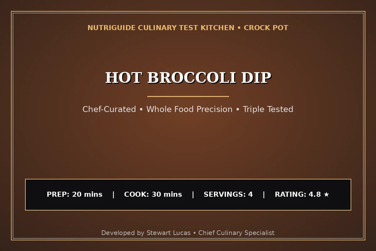 Hot Broccoli Dip
