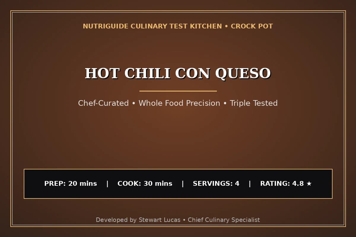 Hot Chili Con Queso